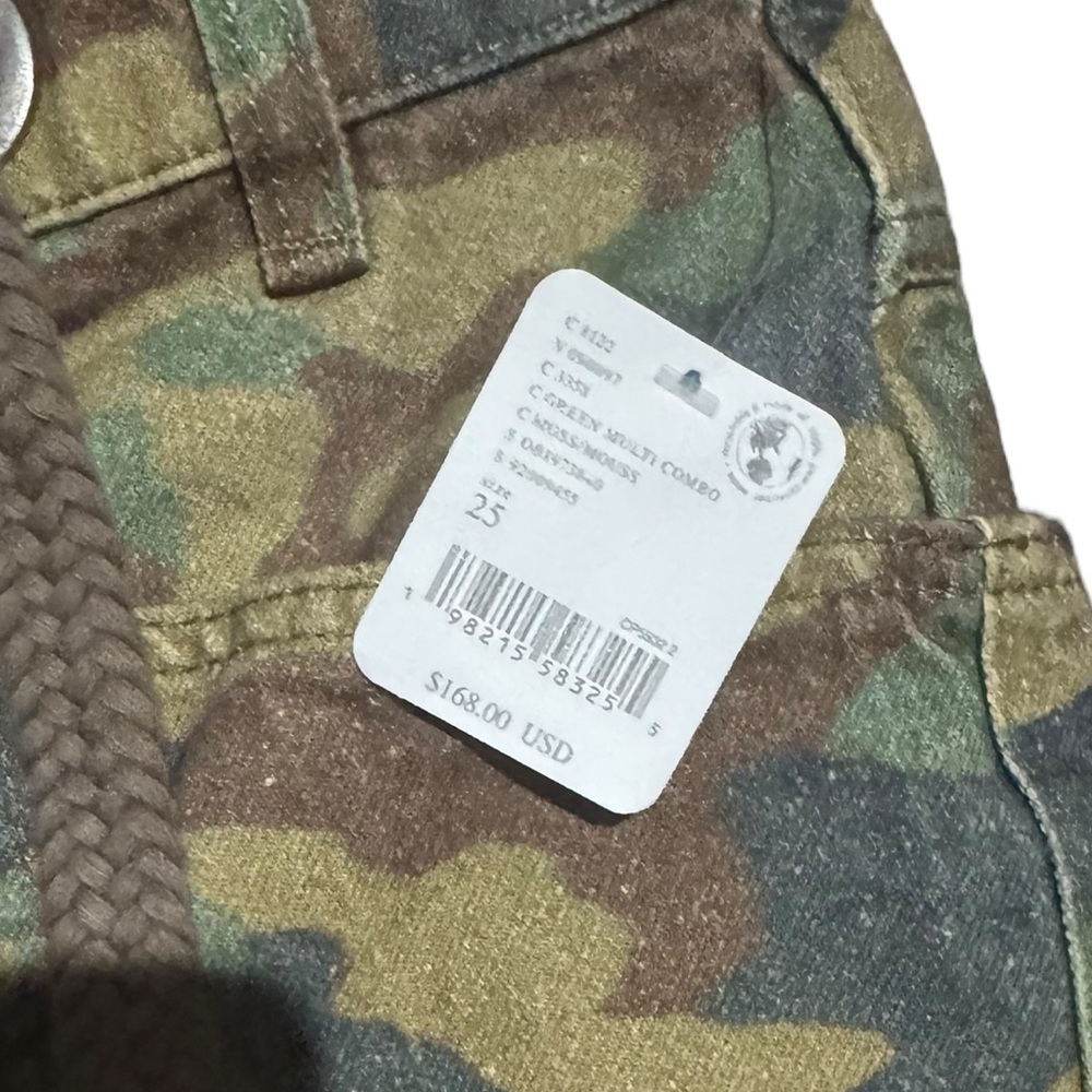 We The Free Women's Camo Boyfriend Jeans - Green/Brown - Picture 3 of 5